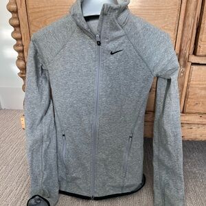 Nike Gray Full-Zip Jacket